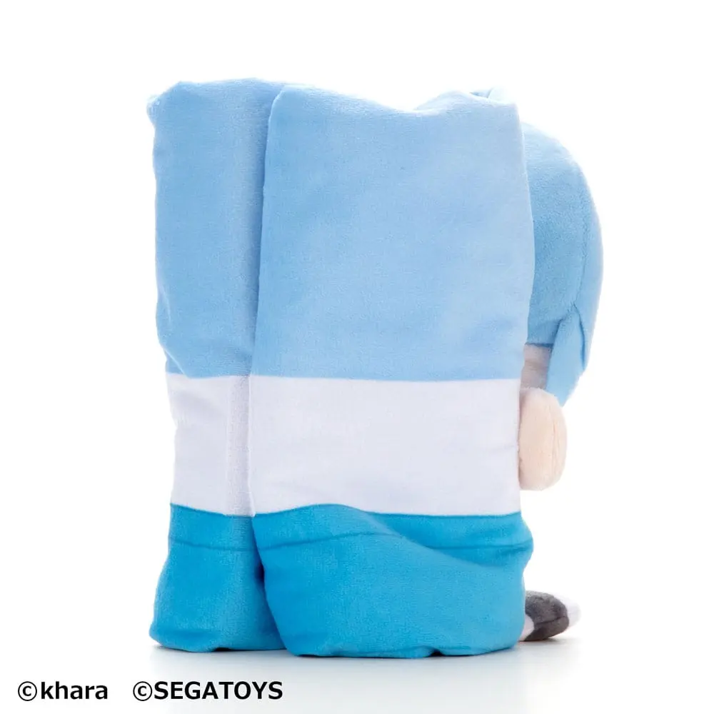 Neon Genesis Evangelion Roll-Up Plush Figure Rei Ayanami 23 cm product photo