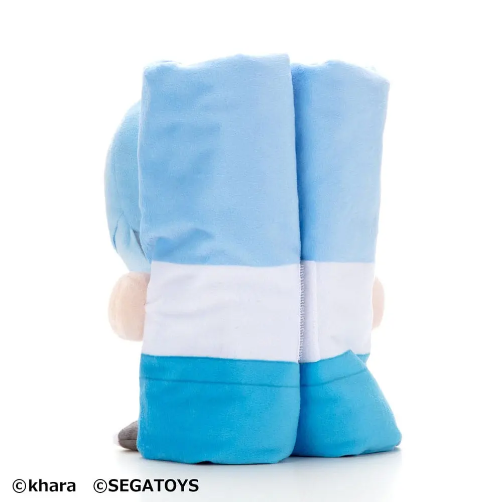 Neon Genesis Evangelion Roll-Up Plush Figure Rei Ayanami 23 cm product photo