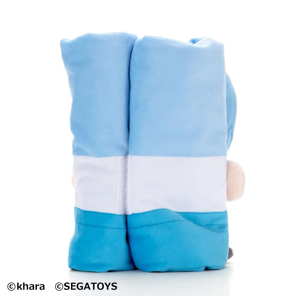 Neon Genesis Evangelion Roll-Up Plush Figure Rei Ayanami 23 cm product photo