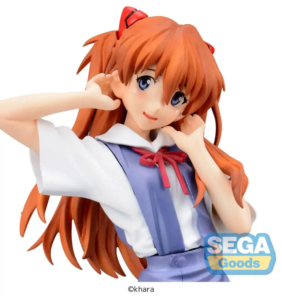 Neon Genesis Evangelion XStellar PVC Statue Asuka Uniform Ver. 21 cm product photo