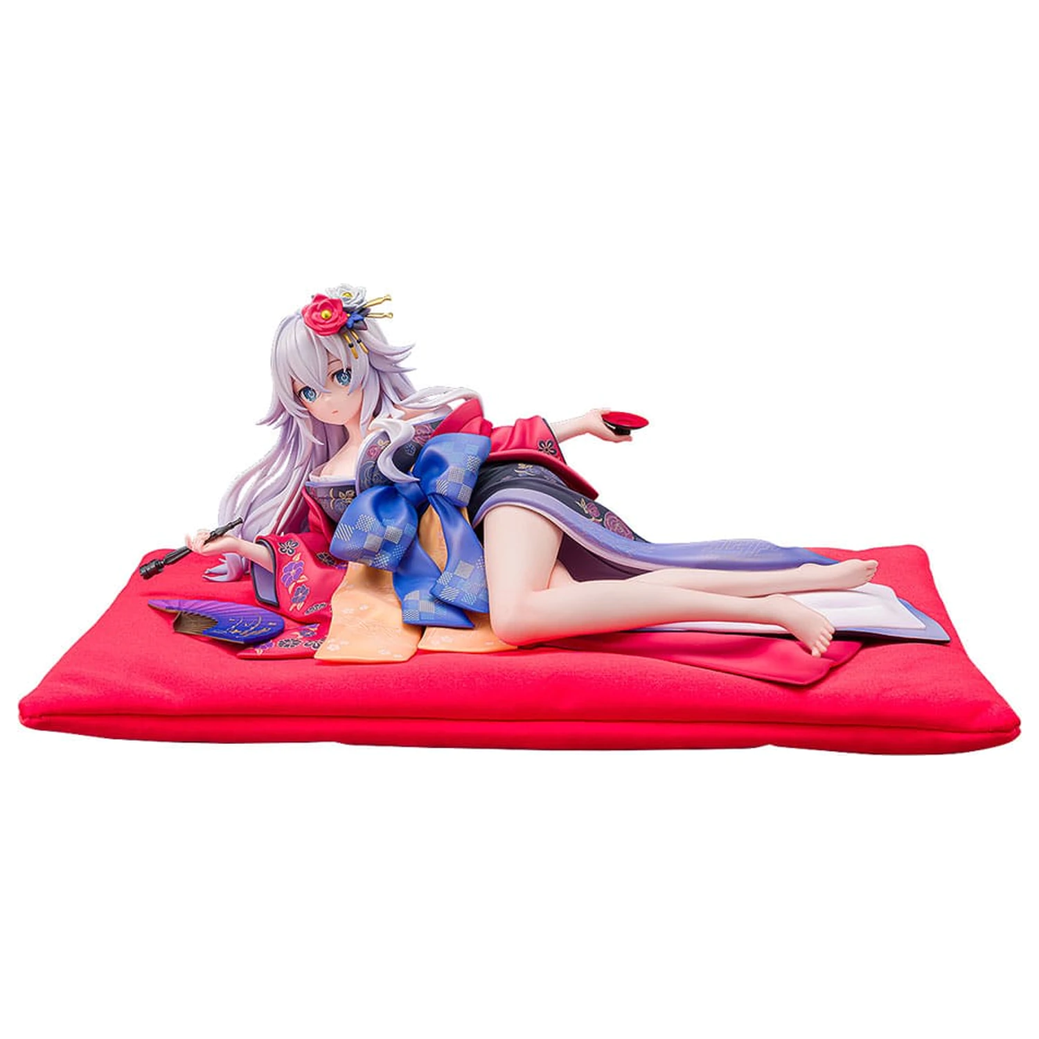 Neptunia x Senran Kagura Statue 1/7 Black Heart Kimono Ver. 10 cm  product photo