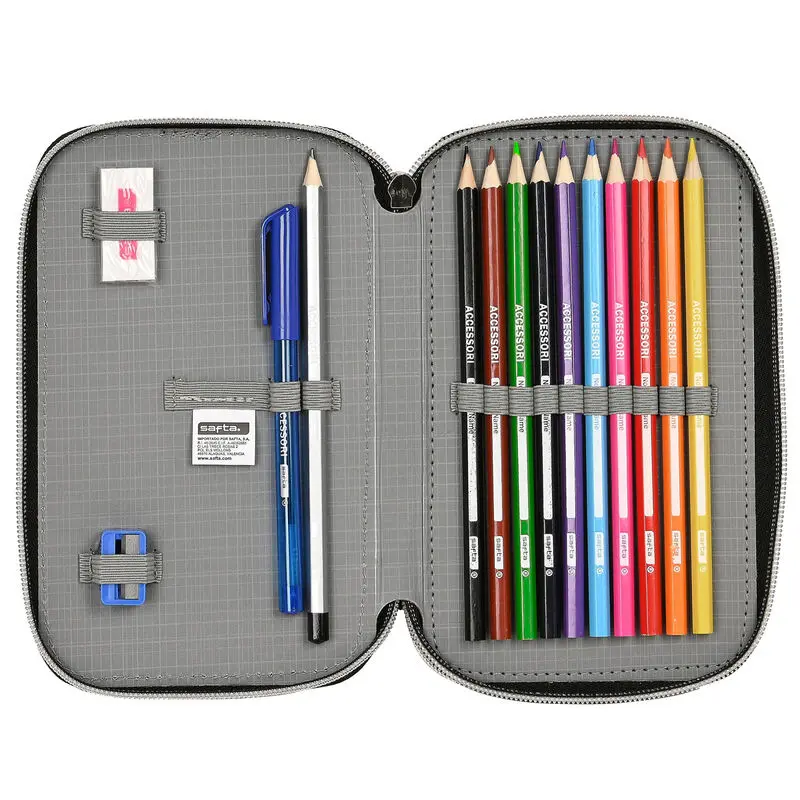 Nerf Neon double pencil case 28pcs product photo