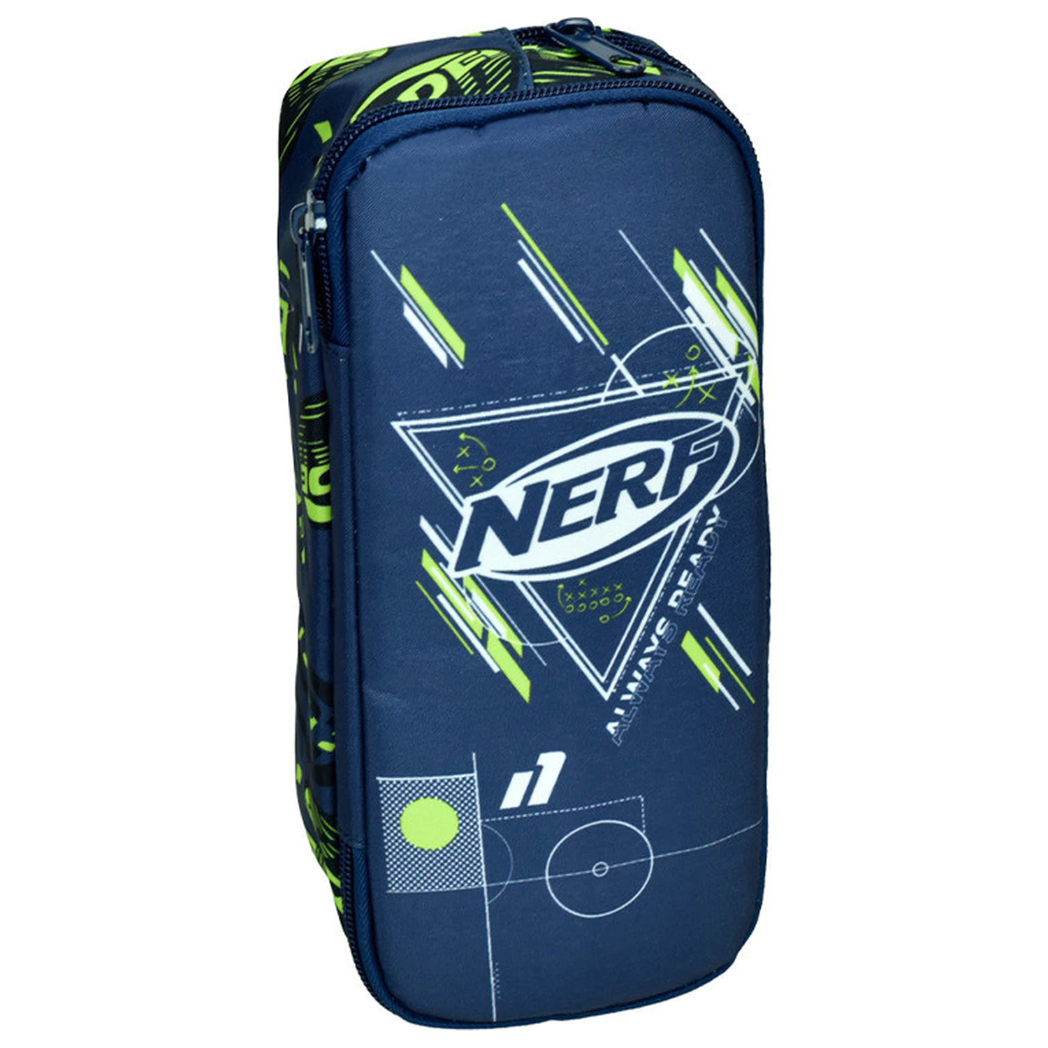Nerf Ready 2 Compartment Pencil Case 26 cm product photo