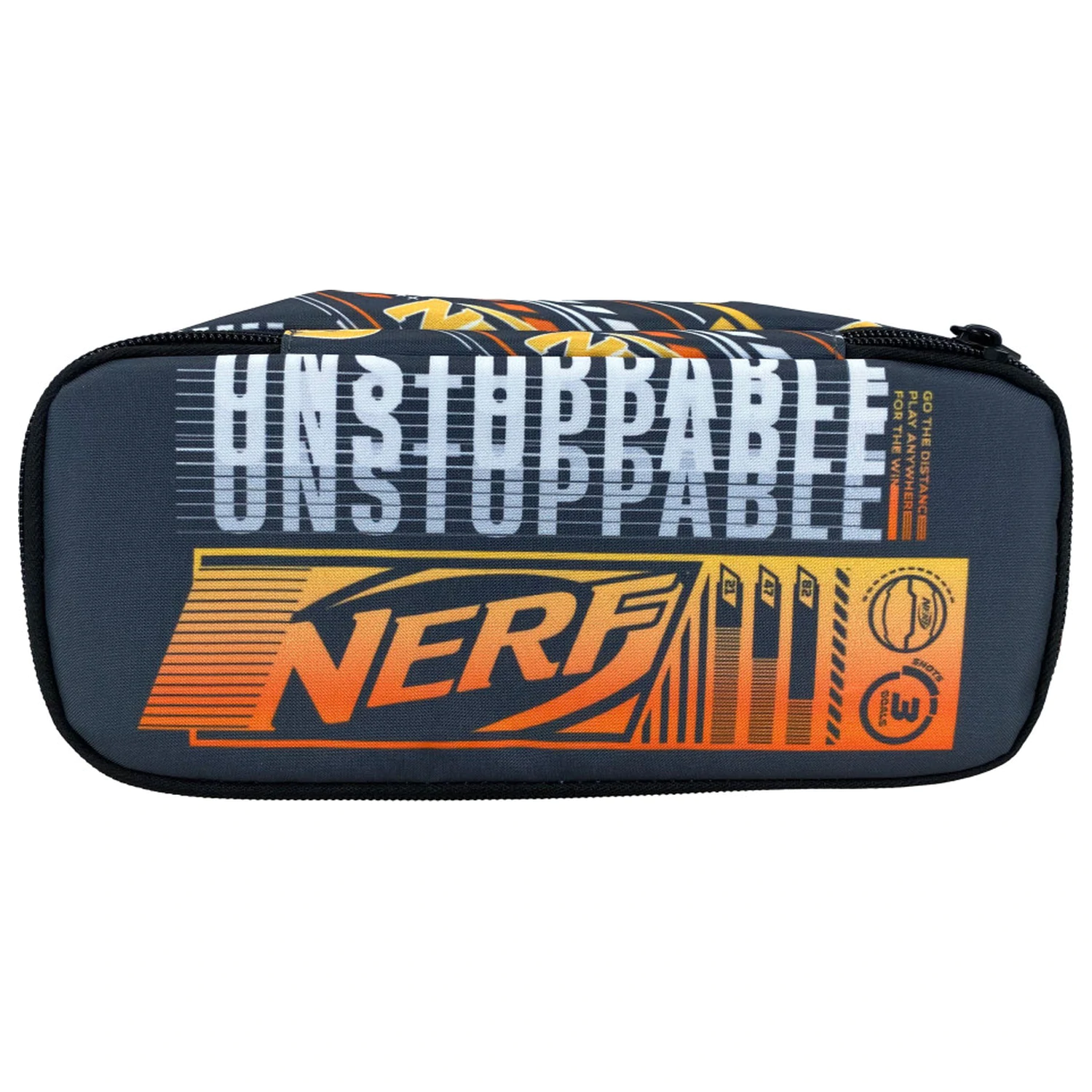 Nerf Unstoppable 2 Compartment Pencil Case 26 cm product photo