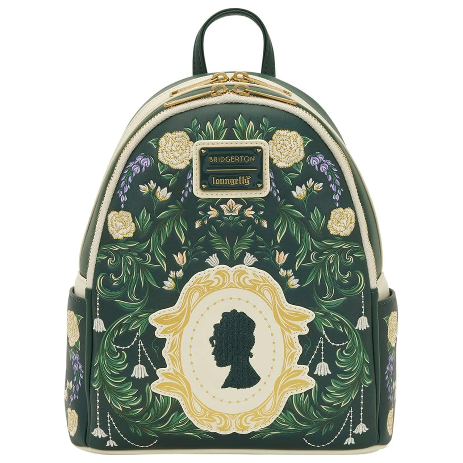 Netflix by Loungefly Mini Backpack Bridgerton Silhouette Floral  product photo