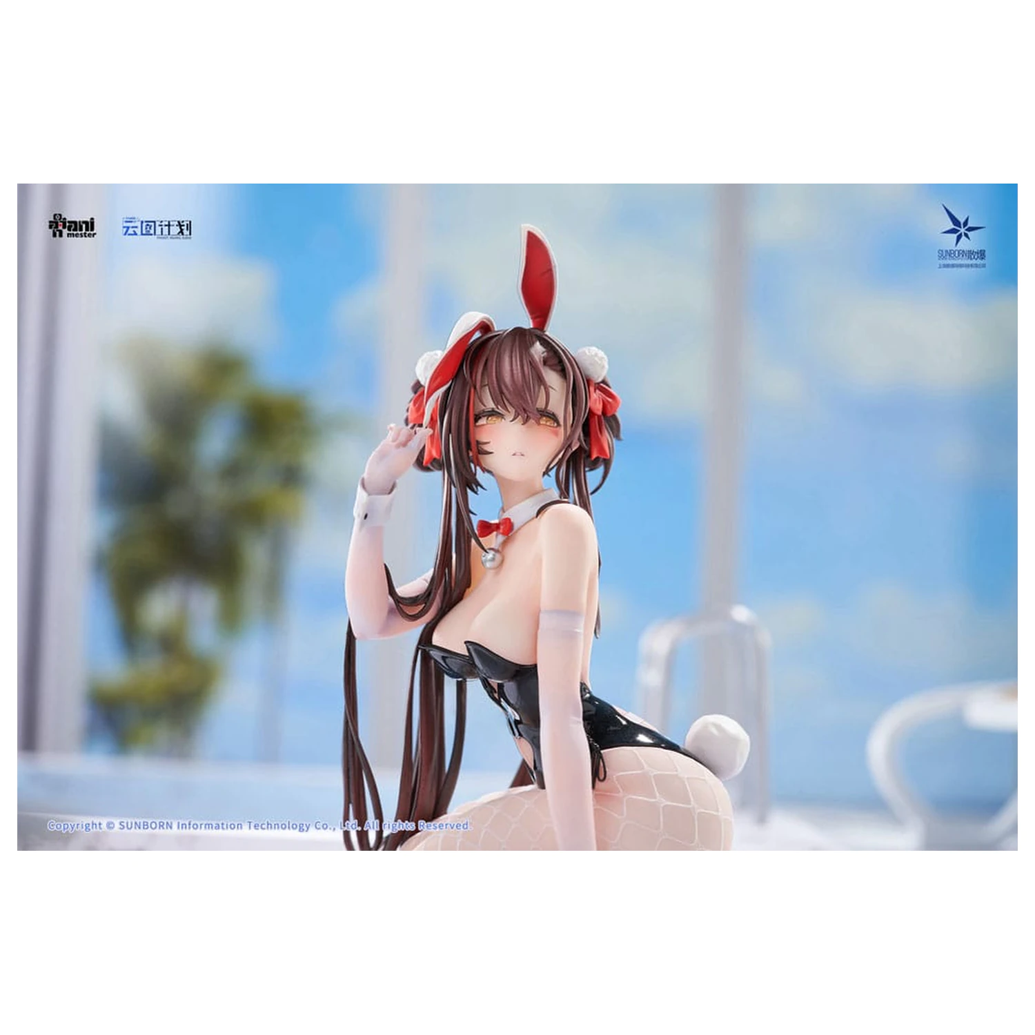 Neural Cloud Statue 1/7 Jiangyu Usagi Nuresobotsu (Scintillating Ripples) 14 cm product photo