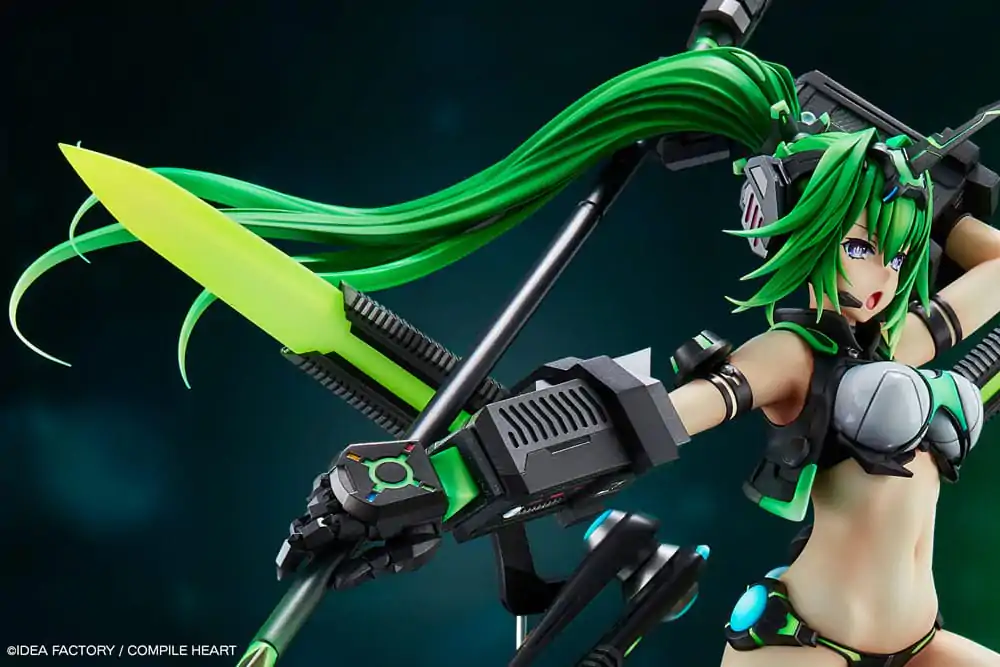 New Dimension Game Neptunia VII PVC Statue 1/7 Next Green 38 cm product photo