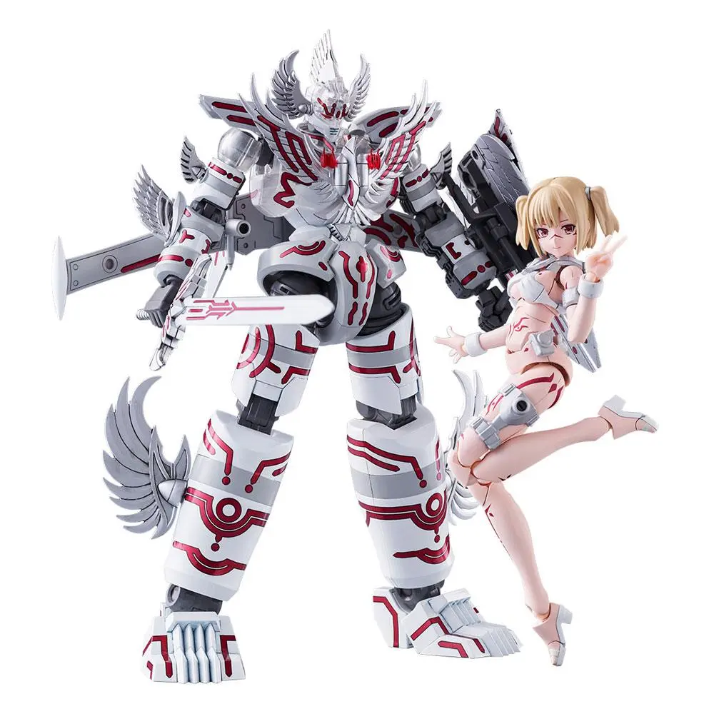 New Gattai Series Plastic Model Kits Robot Gattai Atlanger &amp; Omega 14 - 17 cm product photo