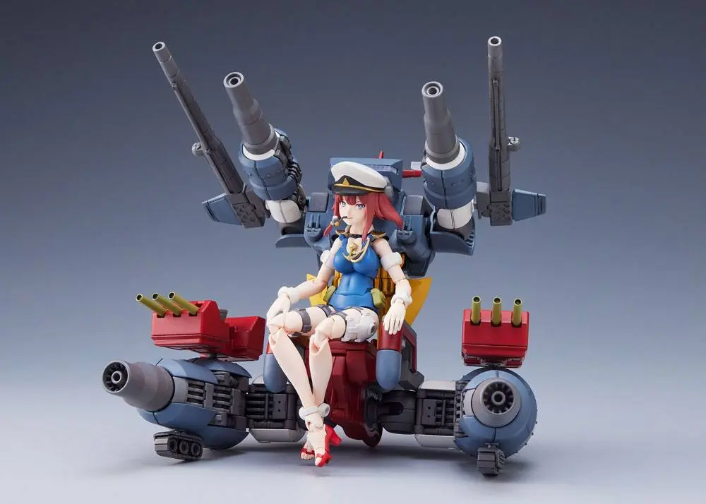New Gattai Series Plastic Model Kits Robot Gattai Musashi &amp; Nagisa Jinguji 14 - 17 cm product photo