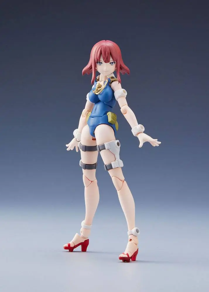 New Gattai Series Plastic Model Kits Robot Gattai Musashi &amp; Nagisa Jinguji 14 - 17 cm product photo