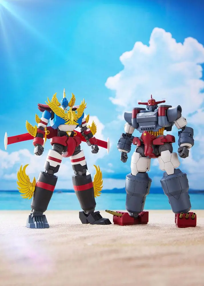 New Gattai Series Plastic Model Kits Robot Gattai Musashi &amp; Nagisa Jinguji 14 - 17 cm product photo