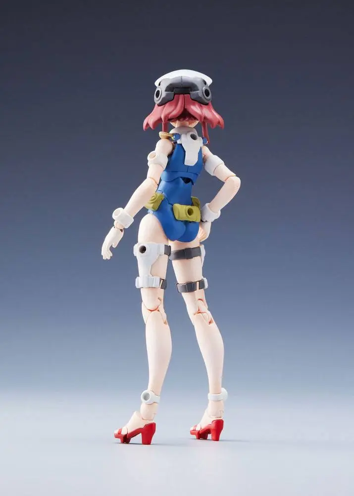 New Gattai Series Plastic Model Kits Robot Gattai Musashi &amp; Nagisa Jinguji 14 - 17 cm product photo
