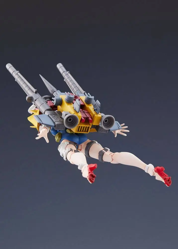 New Gattai Series Plastic Model Kits Robot Gattai Musashi &amp; Nagisa Jinguji 14 - 17 cm product photo