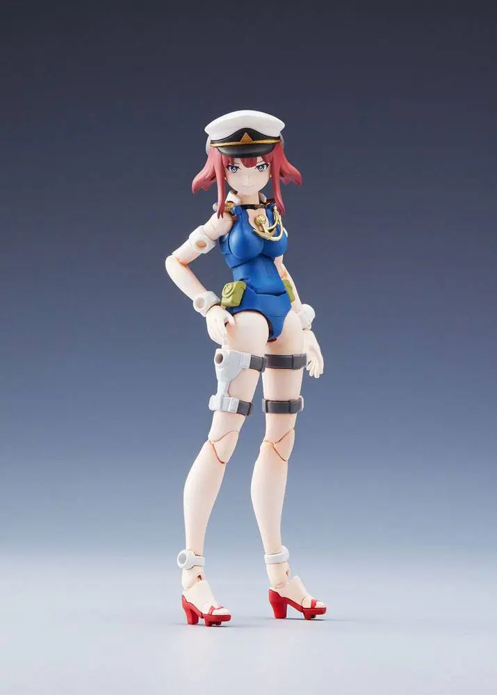 New Gattai Series Plastic Model Kits Robot Gattai Musashi &amp; Nagisa Jinguji 14 - 17 cm product photo