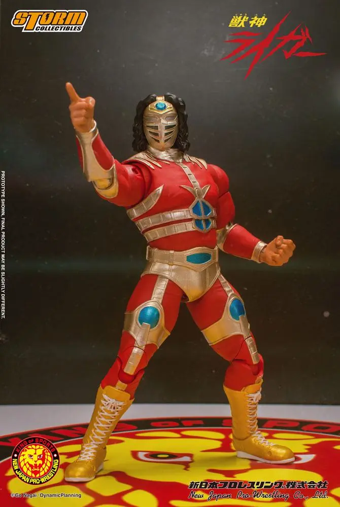 New Japan Pro Wrestling Action Figure 1/12 Jyushin Liger 17 cm product photo