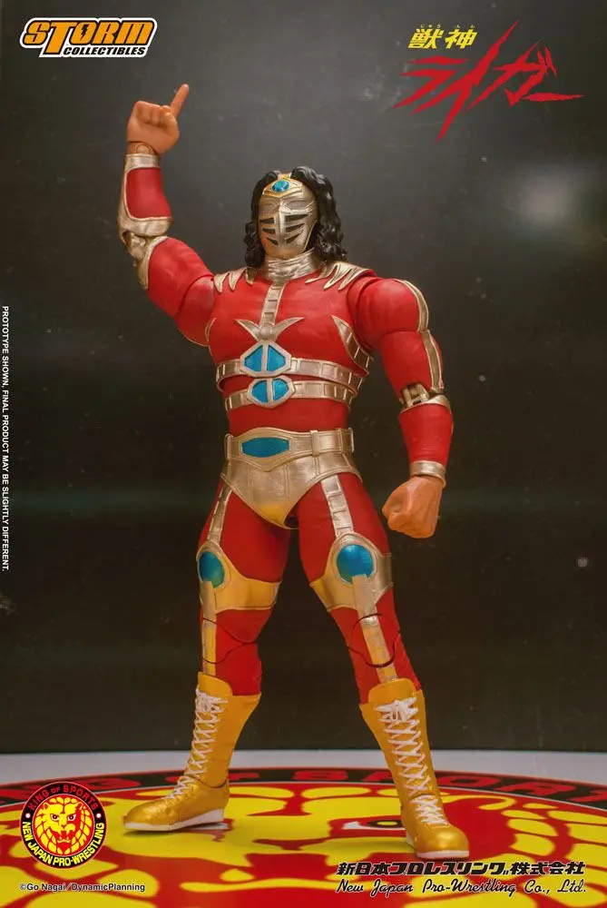 New Japan Pro Wrestling Action Figure 1/12 Jyushin Liger 17 cm product photo