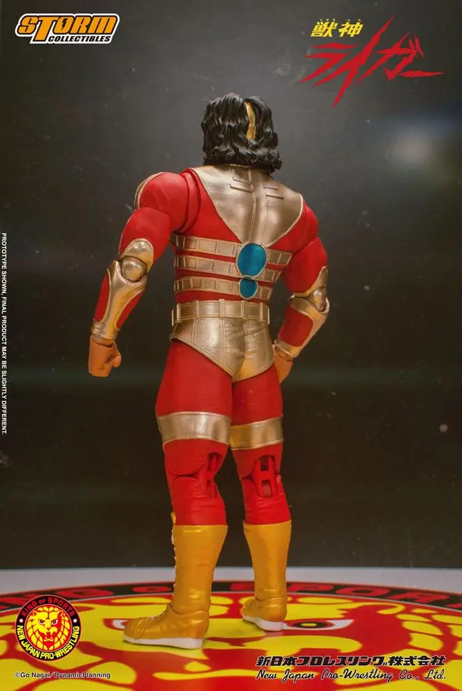 New Japan Pro Wrestling Action Figure 1/12 Jyushin Liger 17 cm product photo