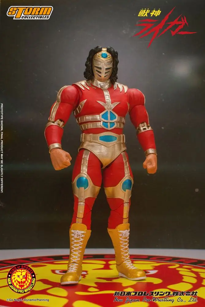 New Japan Pro Wrestling Action Figure 1/12 Jyushin Liger 17 cm product photo