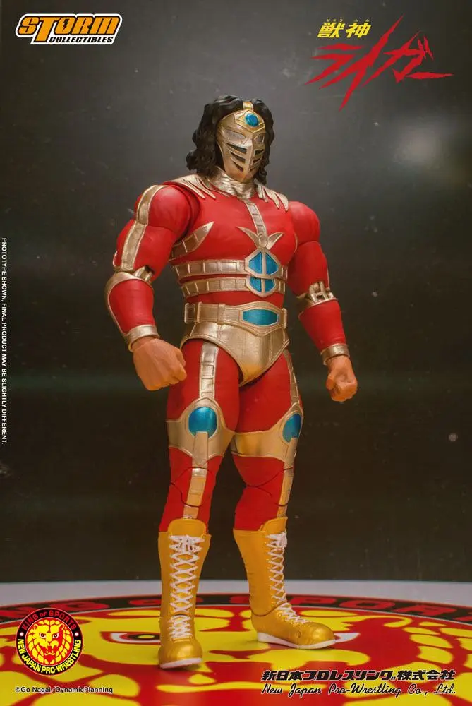 New Japan Pro Wrestling Action Figure 1/12 Jyushin Liger 17 cm product photo