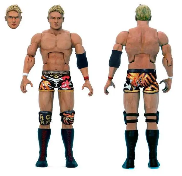 New Japan Pro-Wrestling Ultimates Action Figure Wave 1 Kazuchika Okada 18 cm product photo