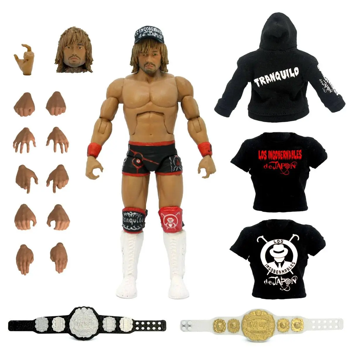 New Japan Pro-Wrestling Ultimates Action Figure Wave 2 Tetsuya Naito 18 cm product photo