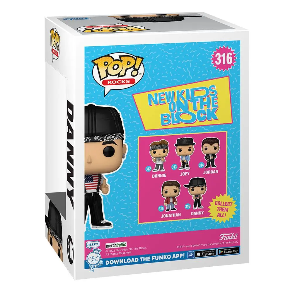 New Kids on the Block POP! Rocks Vinyl Figure Danny 9 cm termékfotó