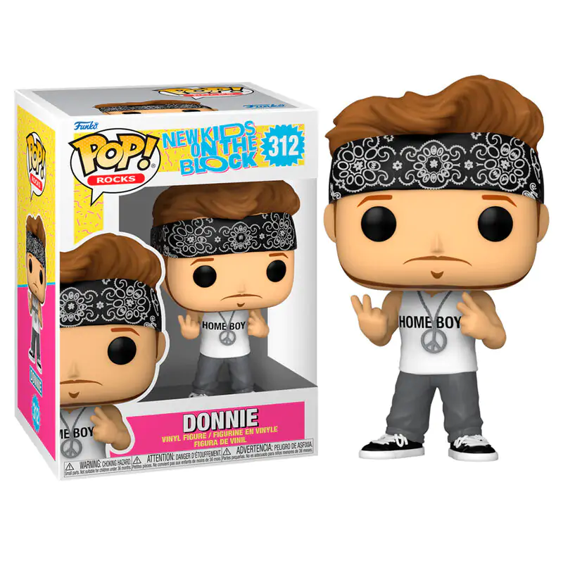 New Kids on the Block POP! Rocks Vinyl Figure Donnie 9 cm product photo