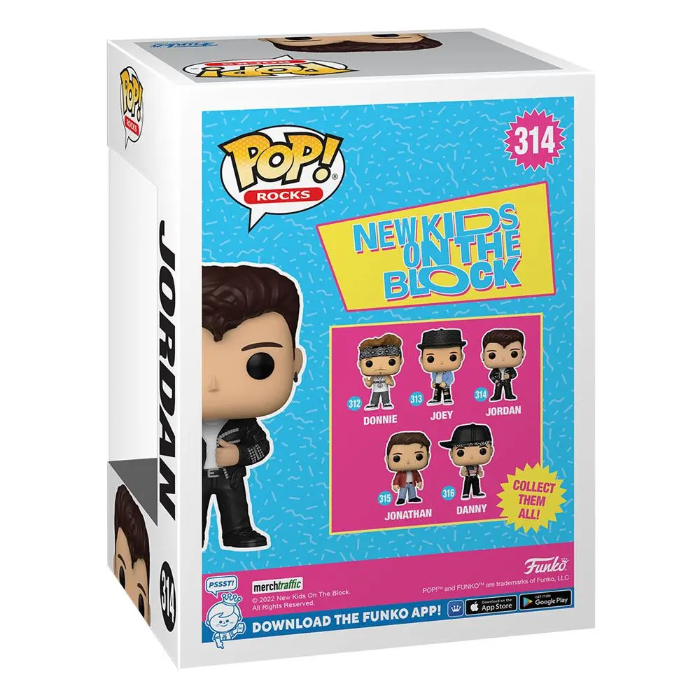 New Kids on the Block POP! Rocks Vinyl Figure Jordan 9 cm termékfotó