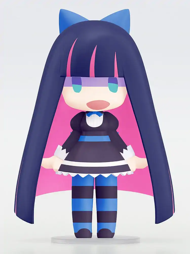 New Panty &amp; Stocking with Garterbelt HELLO! GOOD SMILE Action Figure Stocking 10 cm product photo