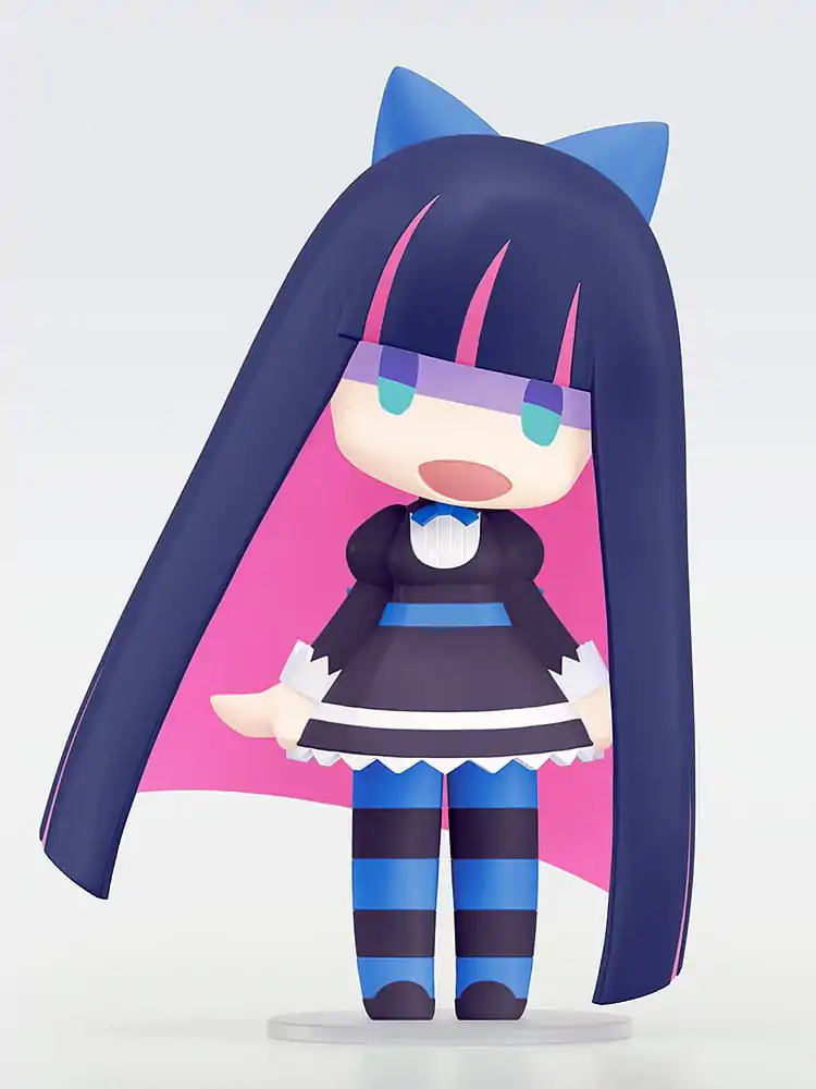 New Panty &amp; Stocking with Garterbelt HELLO! GOOD SMILE Action Figure Stocking 10 cm product photo