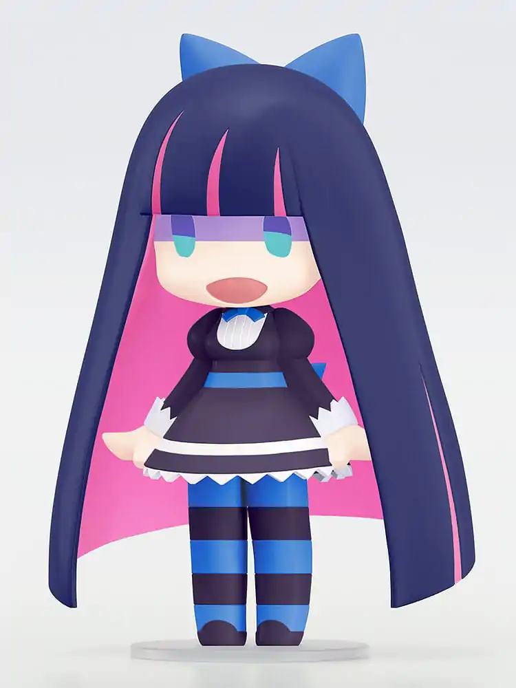 New Panty &amp; Stocking with Garterbelt HELLO! GOOD SMILE Action Figure Stocking 10 cm product photo