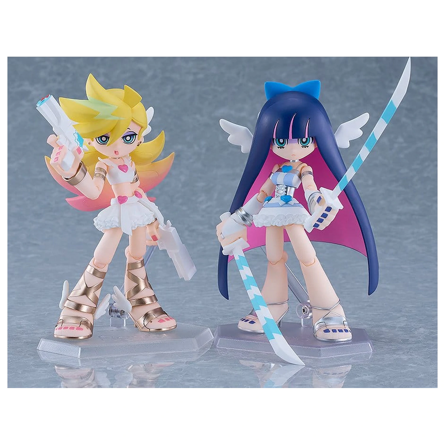 New Panty & Stocking with Garterbelt Figma Action Figures 2-Pack Panty & Stocking: Angel ver. 12 cm product photo