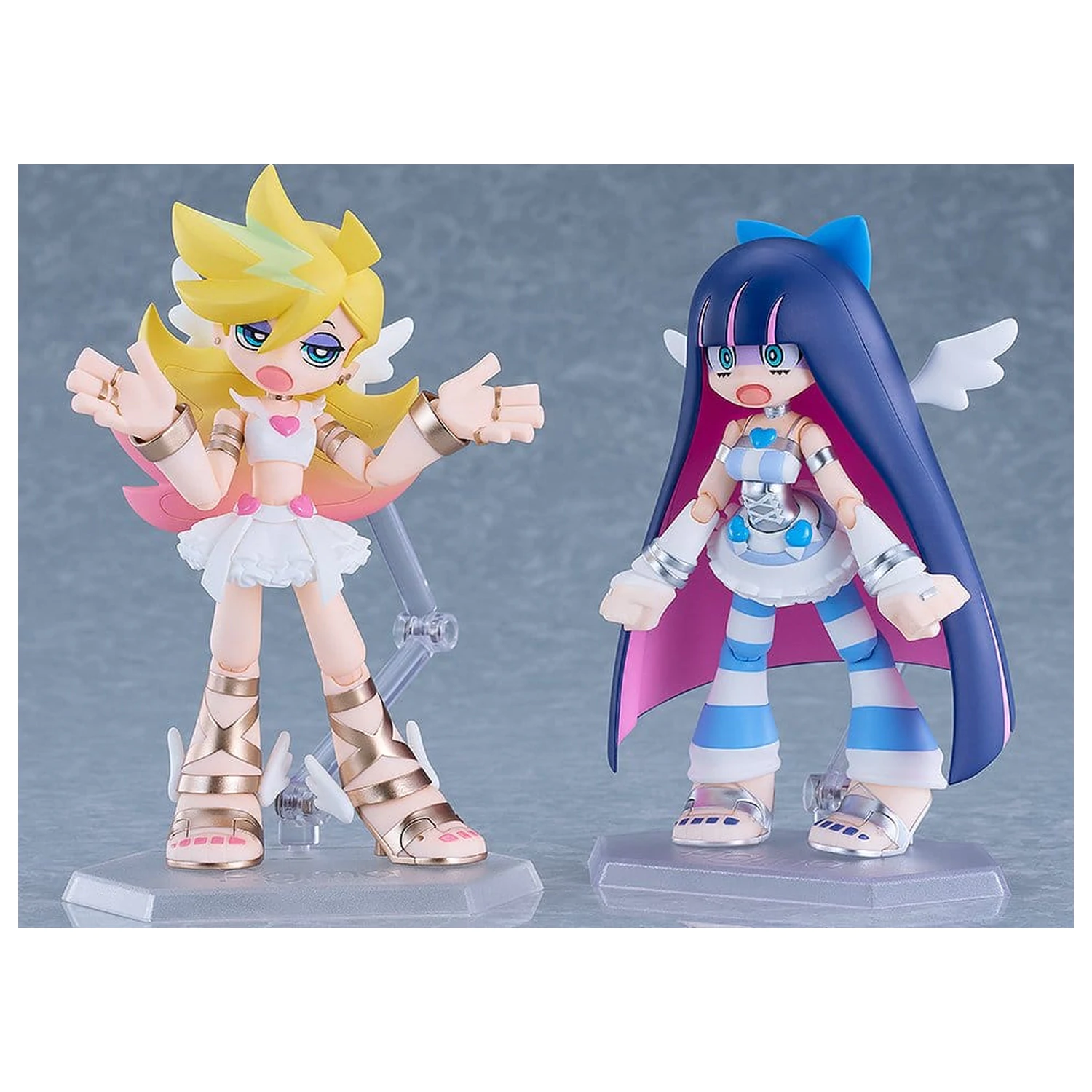 New Panty & Stocking with Garterbelt Figma Action Figures 2-Pack Panty & Stocking: Angel ver. 12 cm product photo