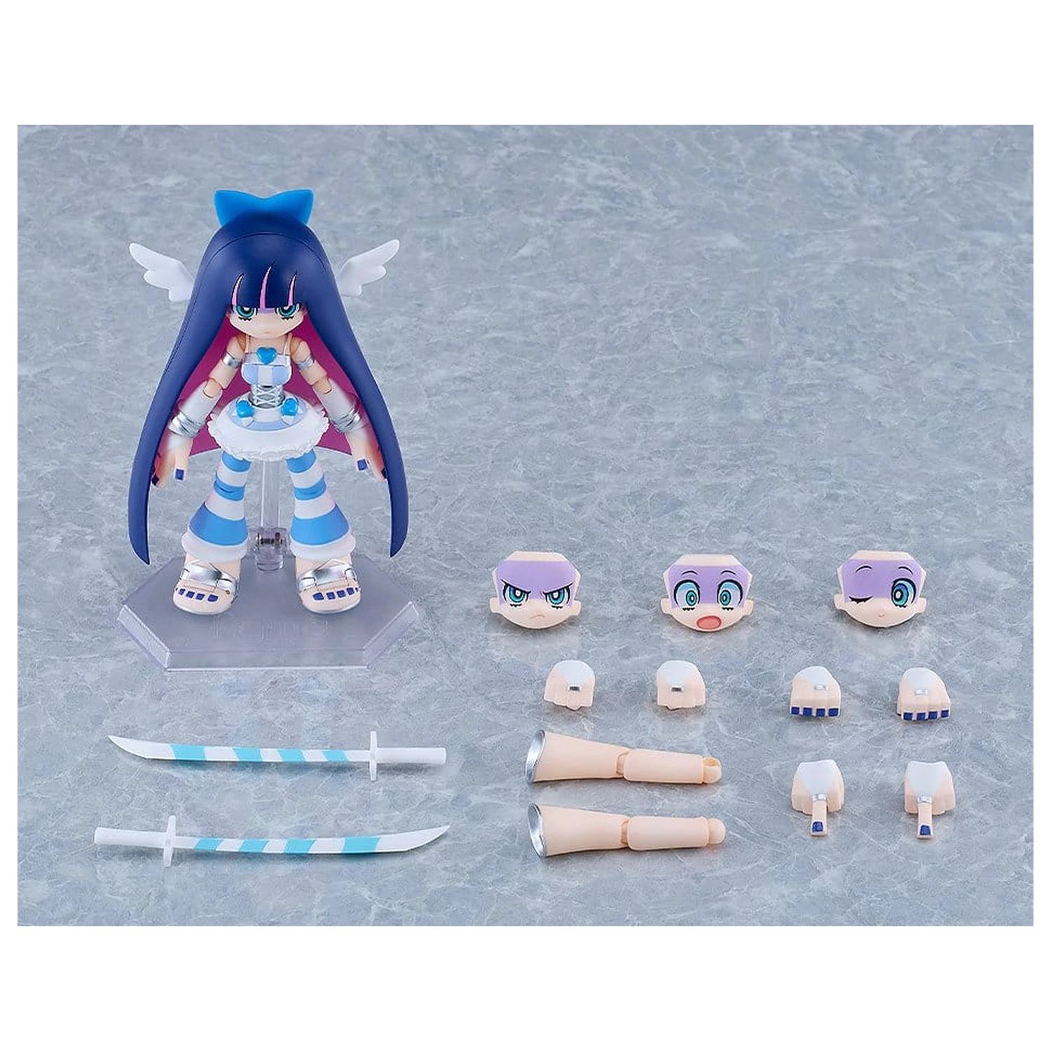 New Panty & Stocking with Garterbelt Figma Action Figure Stocking: Angel ver. 12 cm product photo