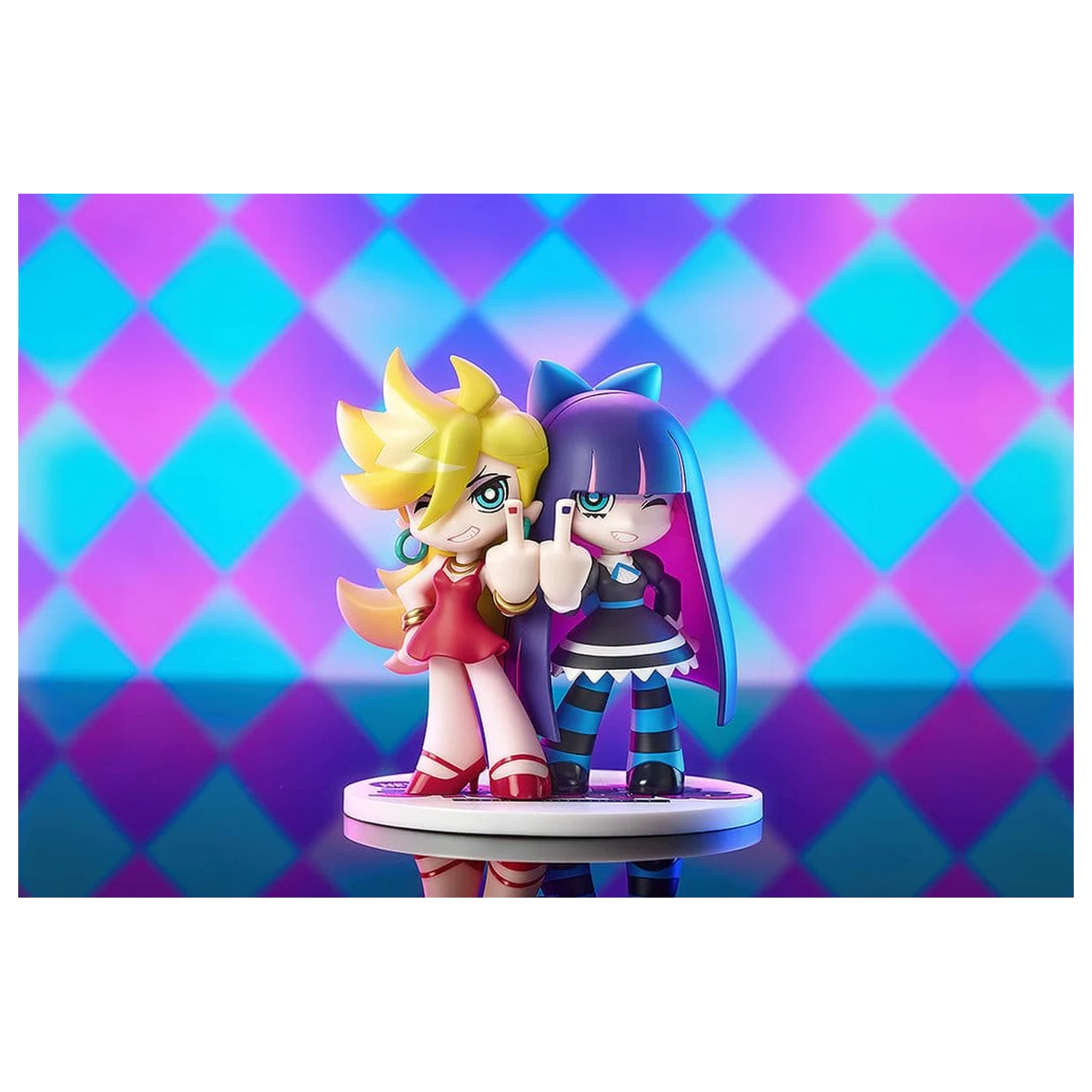 New Panty & Stocking with Garterbelt Mini Memory Mini Figure Panty & Stocking 10 cm product photo