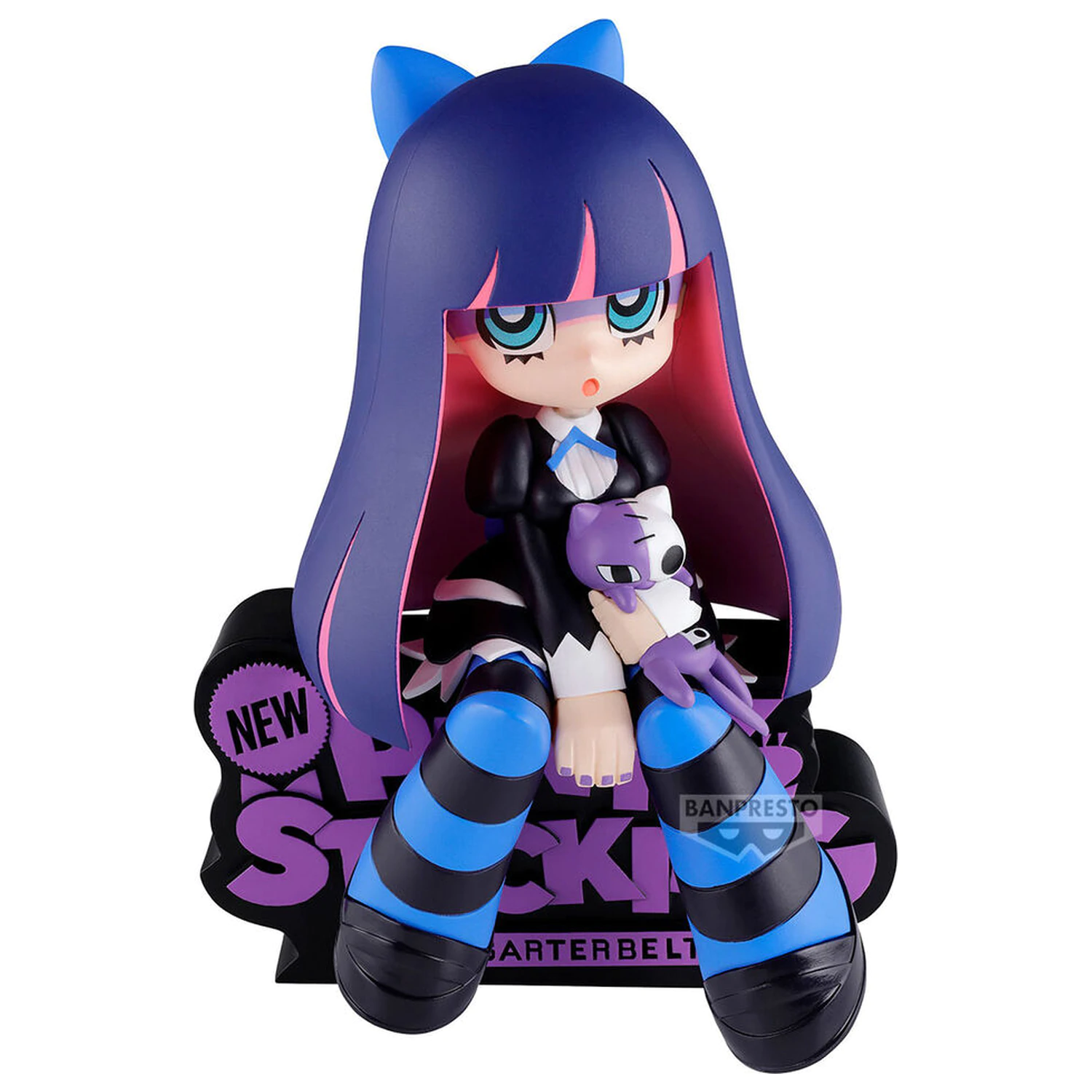New Panty & Stocking with Garterbelt Monitor Top Figz Stocking figure 12cm product photo