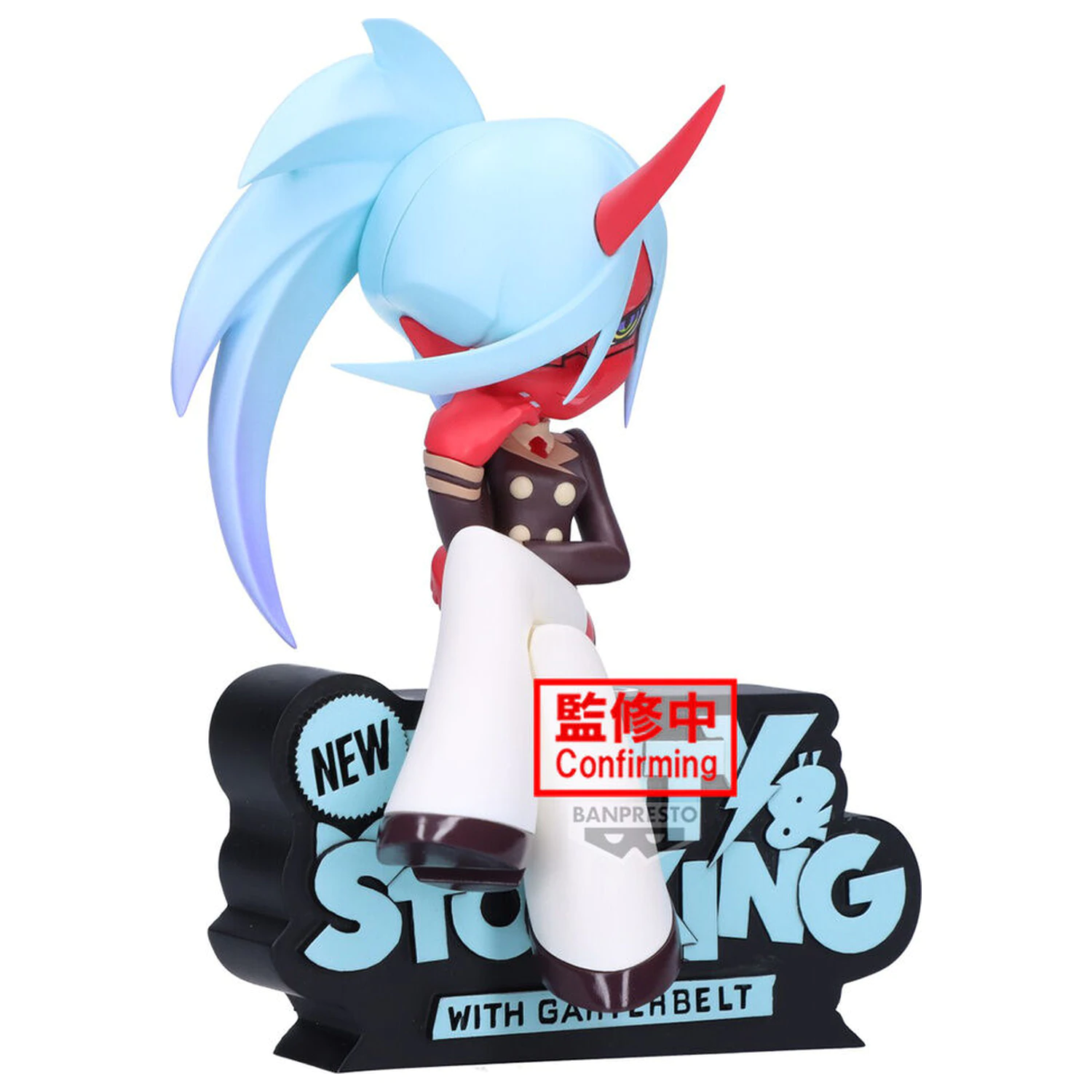 New Panty Stocking with Garterbelt Monitor Top Kneesocks figure 12cm product photo