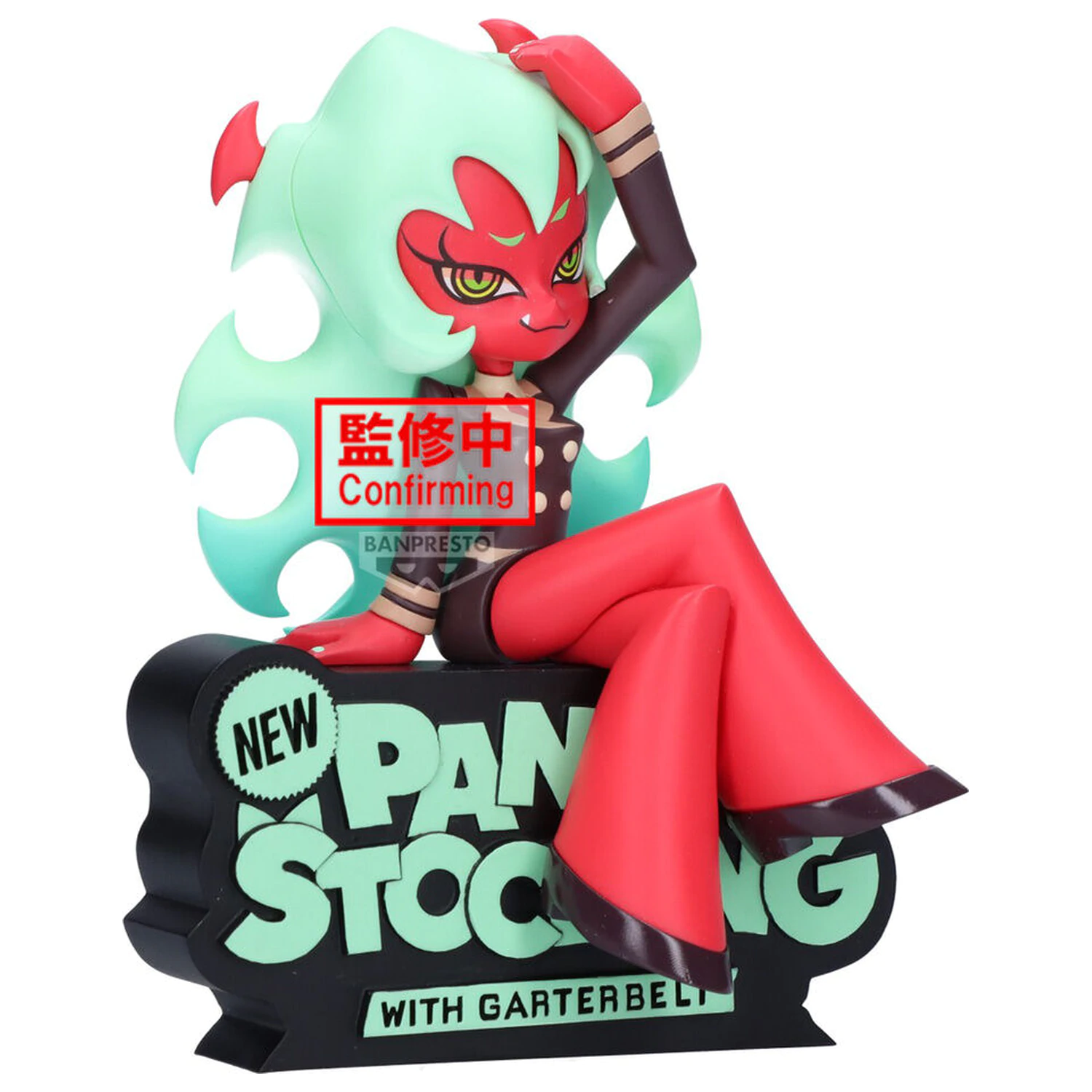 New Panty Stocking with Garterbelt Monitor Top Scanty figure 12cm product photo