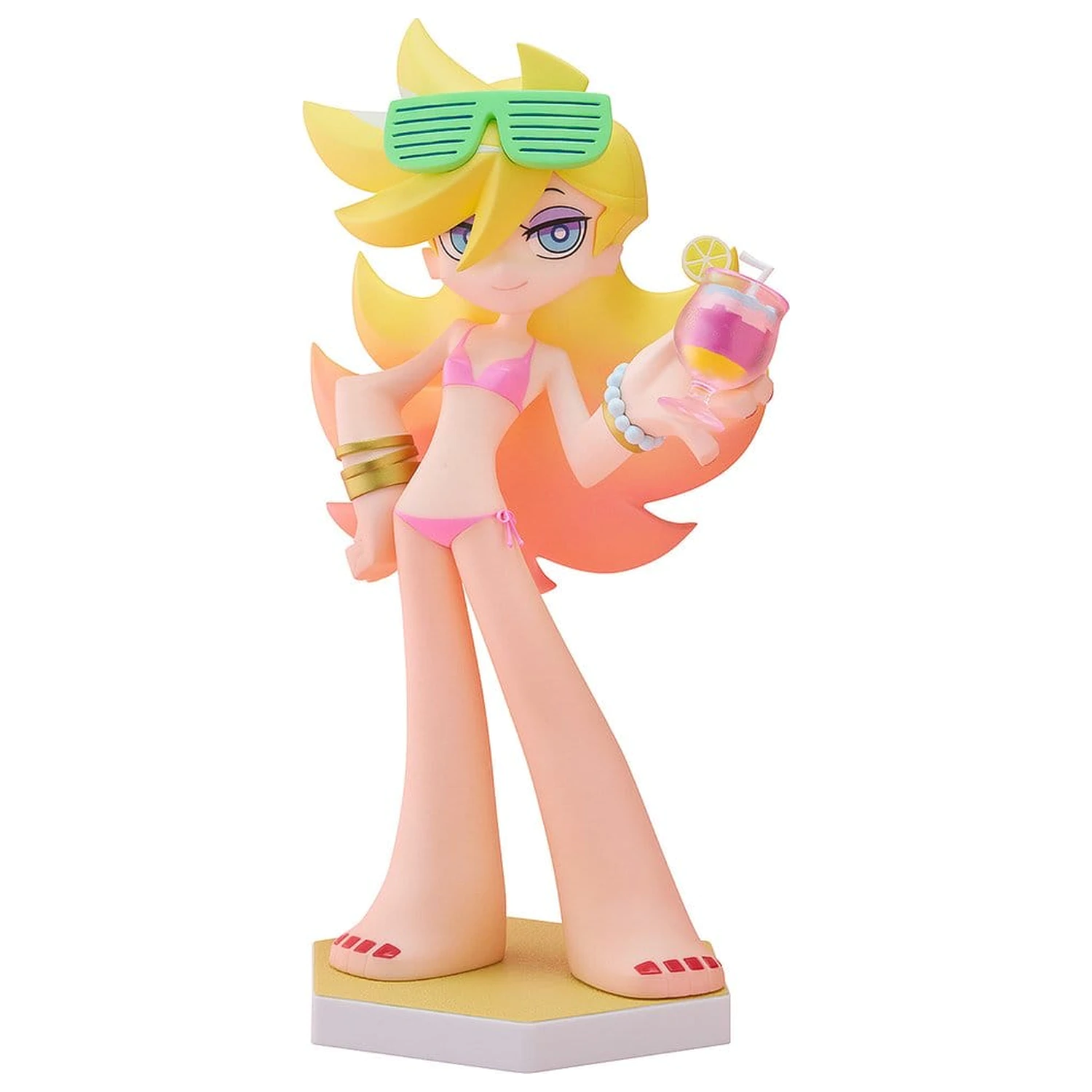 New Panty & Stocking with Garterbelt Pop Up Parade Figure Beach Queens Panty L Size 19 cm product photo