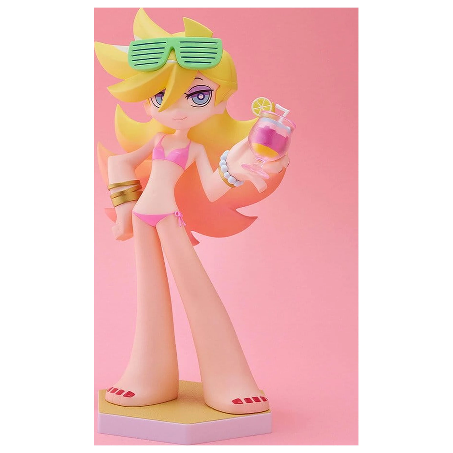 New Panty & Stocking with Garterbelt Pop Up Parade Figure Beach Queens Panty L Size 19 cm product photo