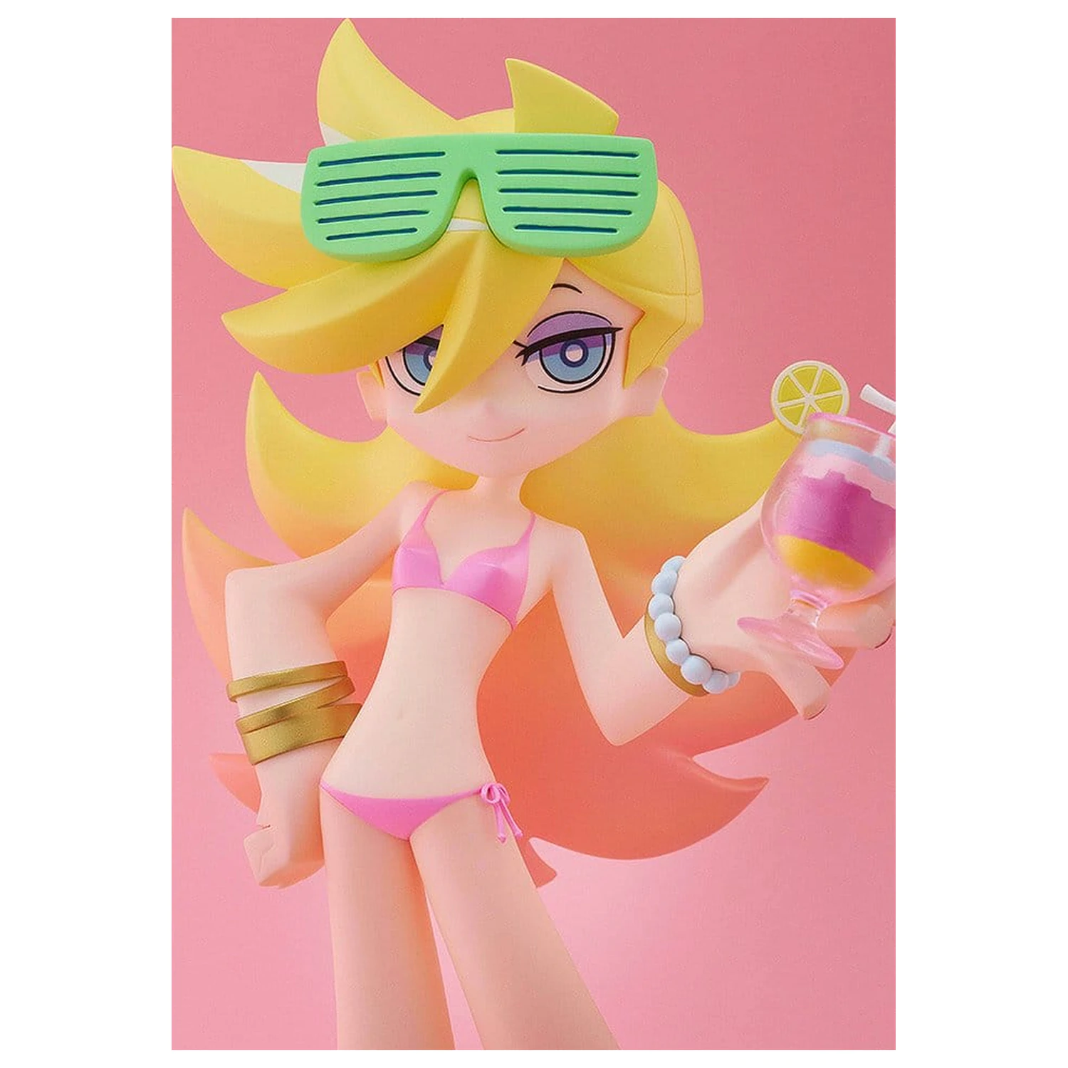 New Panty & Stocking with Garterbelt Pop Up Parade Figure Beach Queens Panty L Size 19 cm product photo