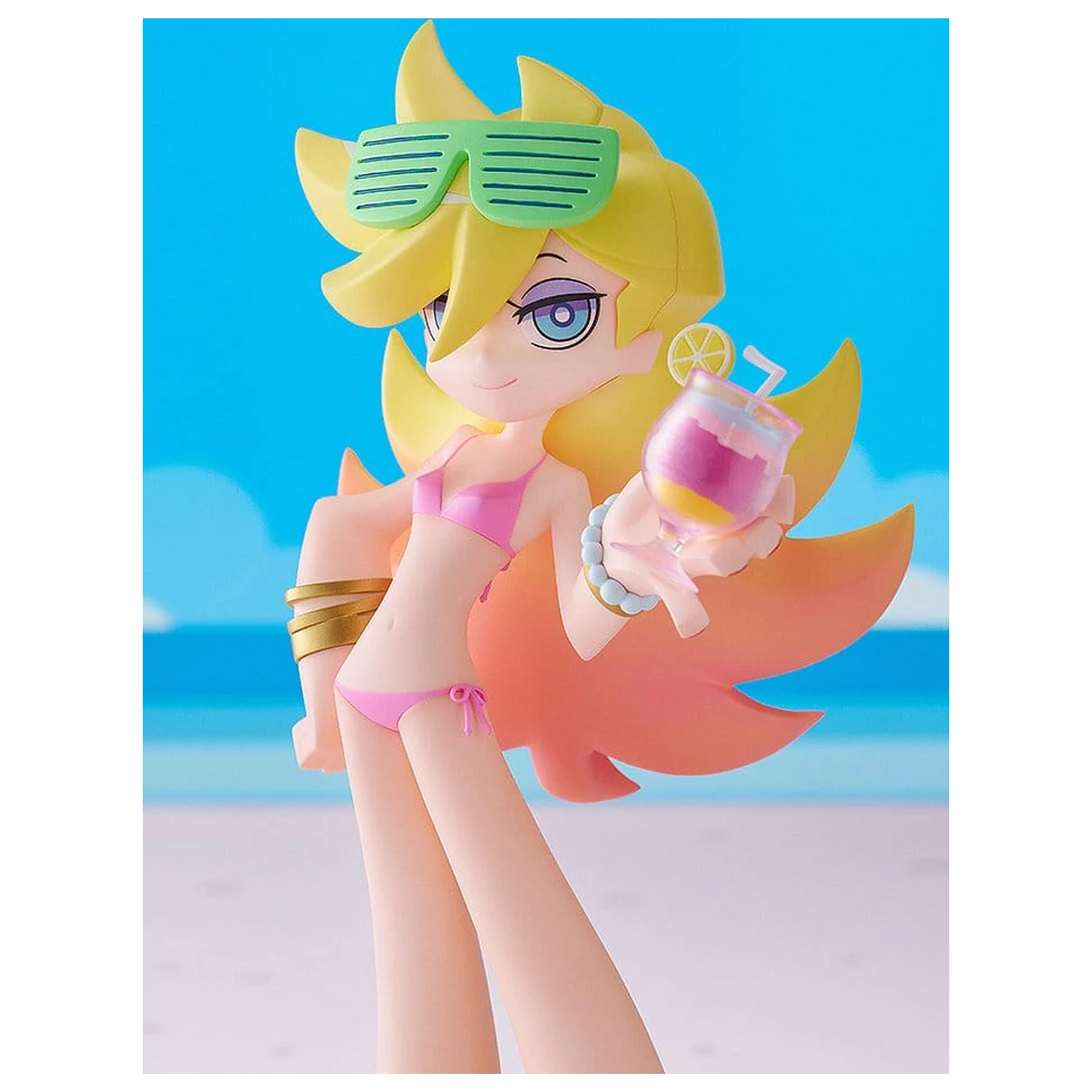 New Panty & Stocking with Garterbelt Pop Up Parade Figure Beach Queens Panty L Size 19 cm product photo