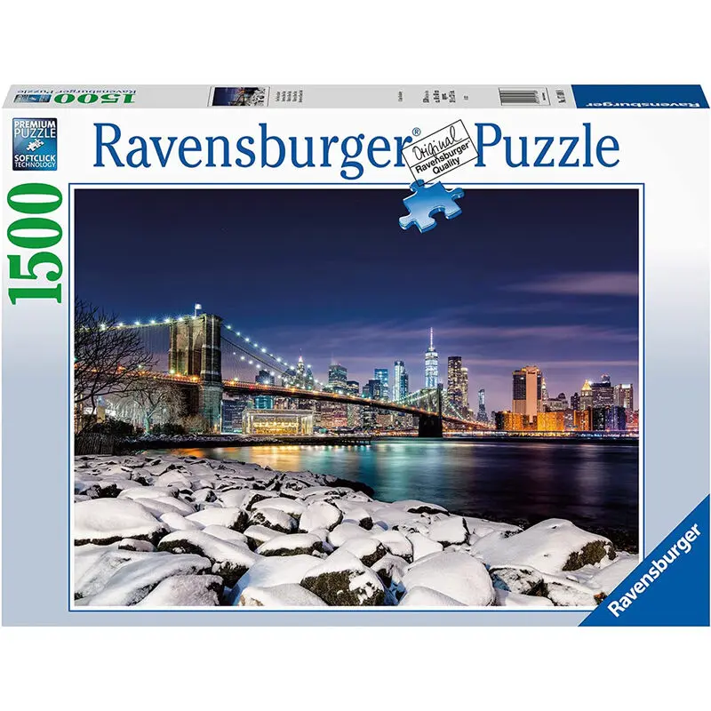 New York Winter puzzle 1500pcs product photo