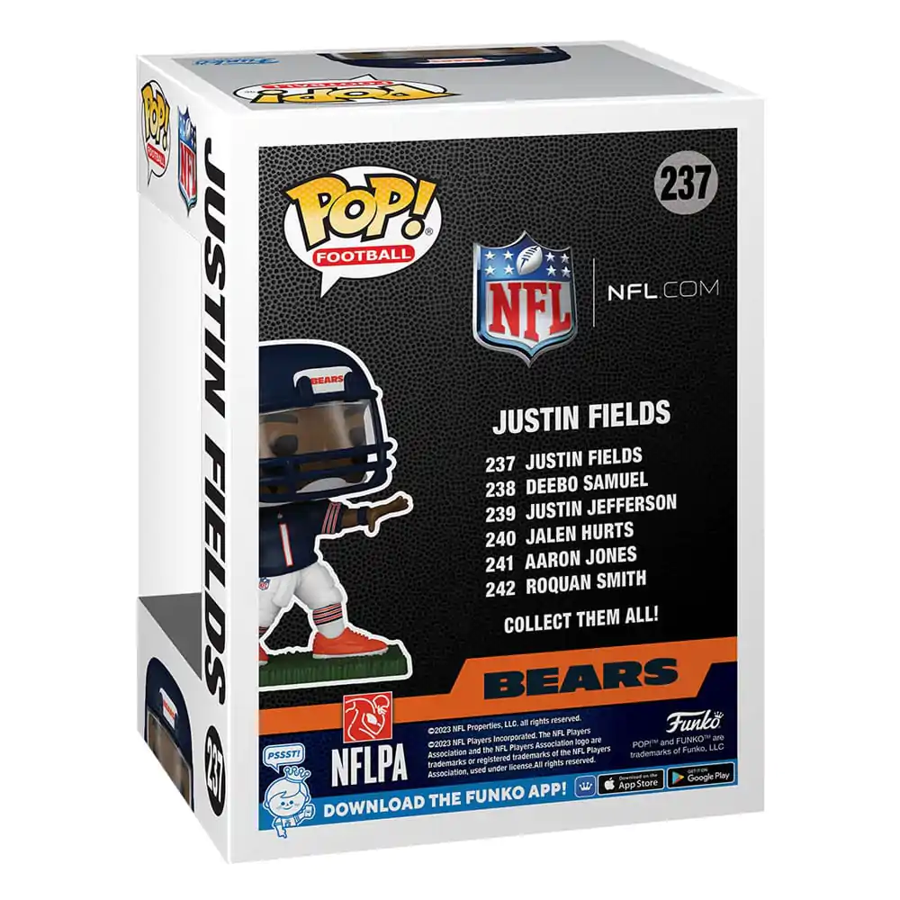 NFL POP! Football Vinyl Figure Bears - Justin Fields 9 cm termékfotó