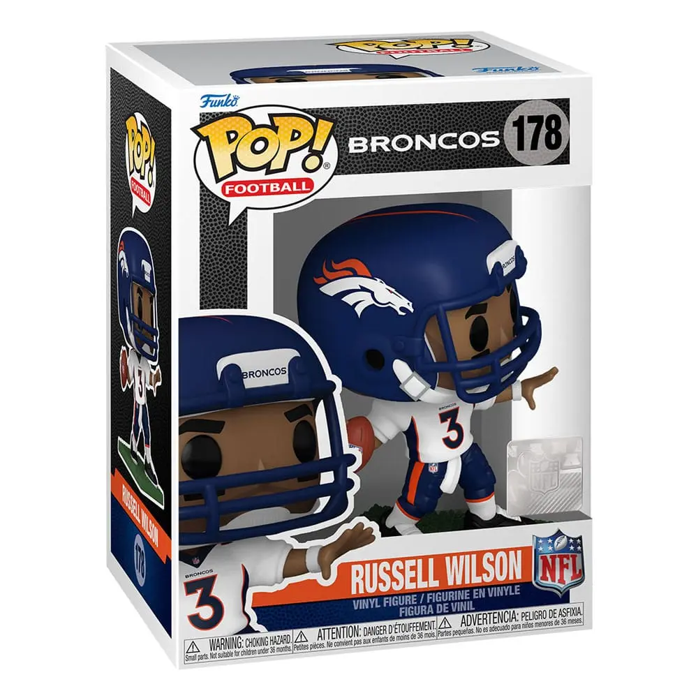 NFL POP! Football Vinyl Figure Broncos - Russell Wilson 9 cm product photo