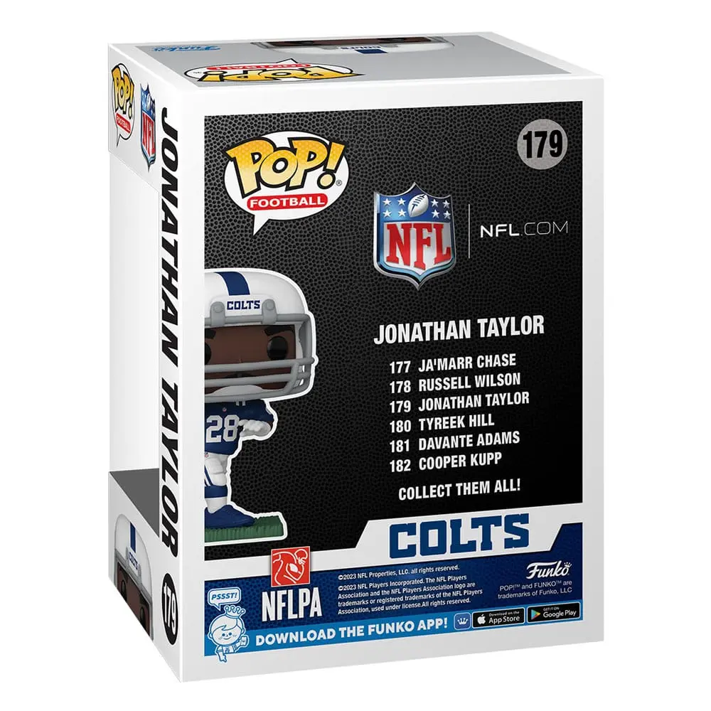 NFL POP! Football Vinyl Figure Colts - Jonathan Taylor 9 cm product photo