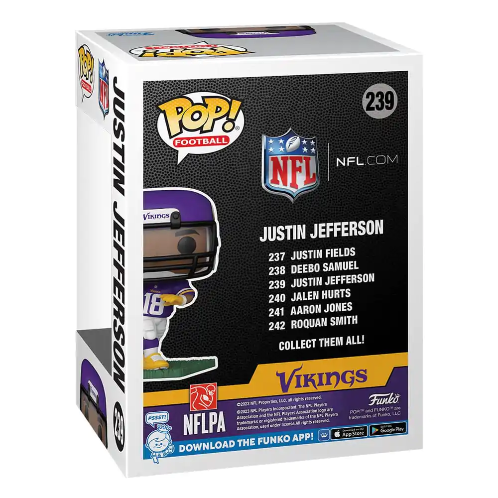 NFL POP! Football Vinyl Figure Vikings - Justin Jefferson 9 cm termékfotó