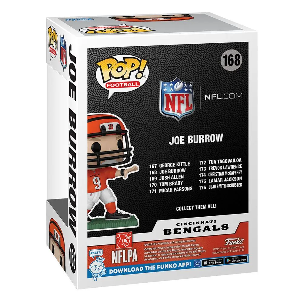 NFL POP! Sports Vinyl Figure Bengals - Joe Burrow 9 cm product photo