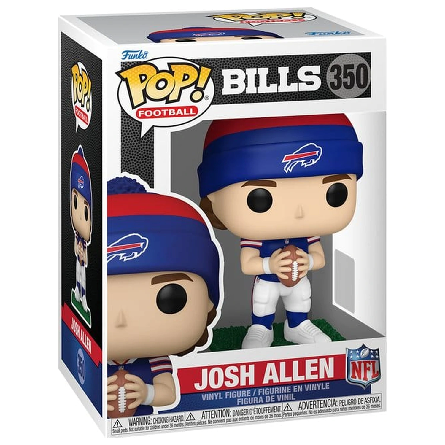 NFL Funko POP! Vinyl Figure : Bills- Josh Allen (Beanie) 9 cm product photo