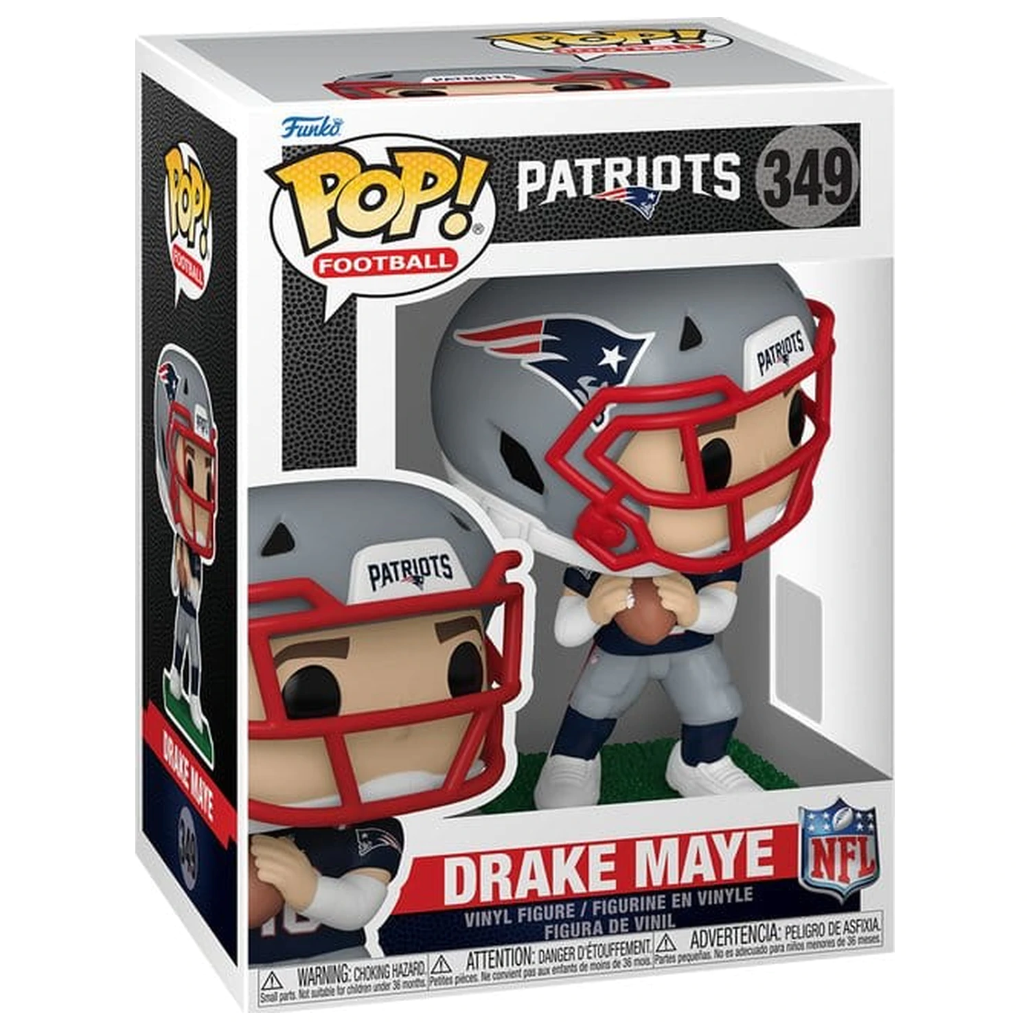 NFL Funko POP! Vinyl Figure Drake Maye 9 cm product photo